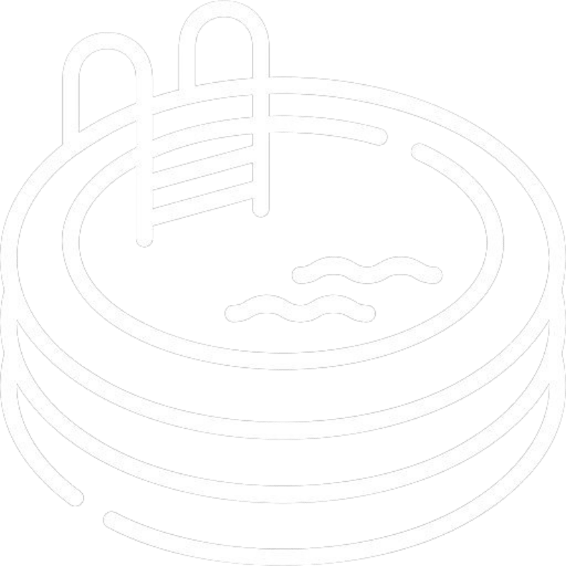 pool party icono blanco